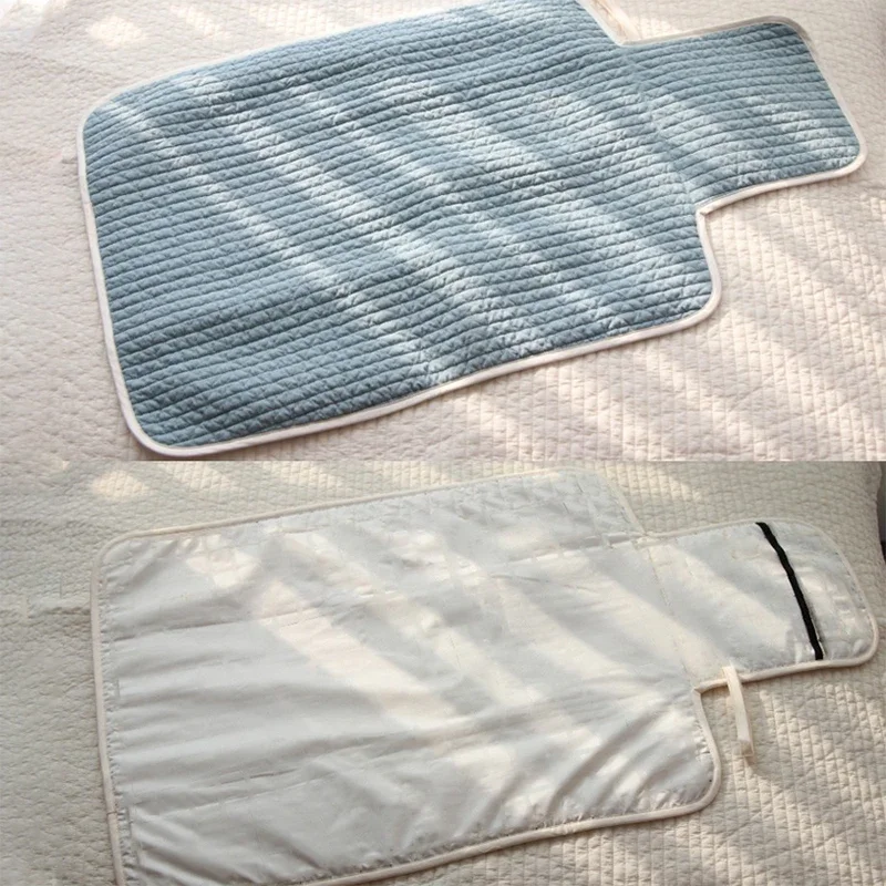 Newborn Baby Changing Mat Cotton Waterproof Portable Large Diaper Changer Mattress Floor Play Mats Bedding Mattress