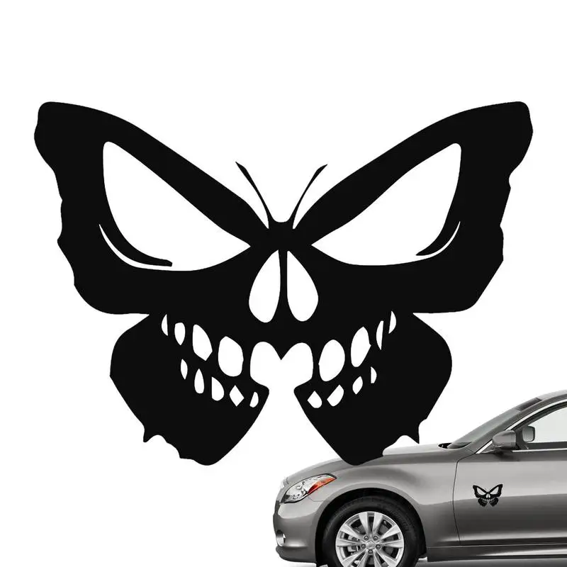

Car Modified Sticker Novelty Skull Sticker Decor For Auto PVC Material Car Exterior Supplies For Refrigerators Laptops
