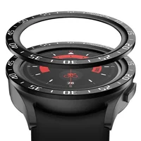 Anneau de protection en métal pour Samsung Galaxy Watch 6 Classic 47mm 43/46/42mm, échelle temps/vitesse, couvercle de protection pour montre 6/5/4 40mm 44mm 4