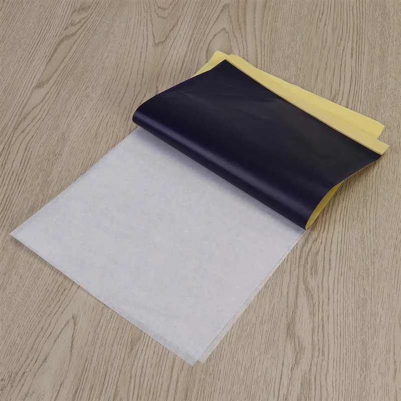 10pcs Tattoo Transfer Paper Spirit Master Tattoo Stencil Copier Carbon Thermal Paper Leaves For Supply A4 paper size