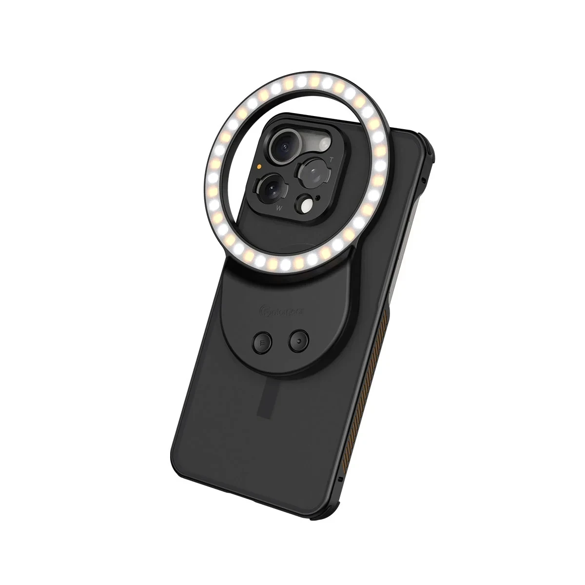 Fotorgear Magsafe 마그네틱 링 필 라이트, 휴대 전화 사진 촬영용 미니 휴대용 만능 필 라이트, 300 루멘, 500mah