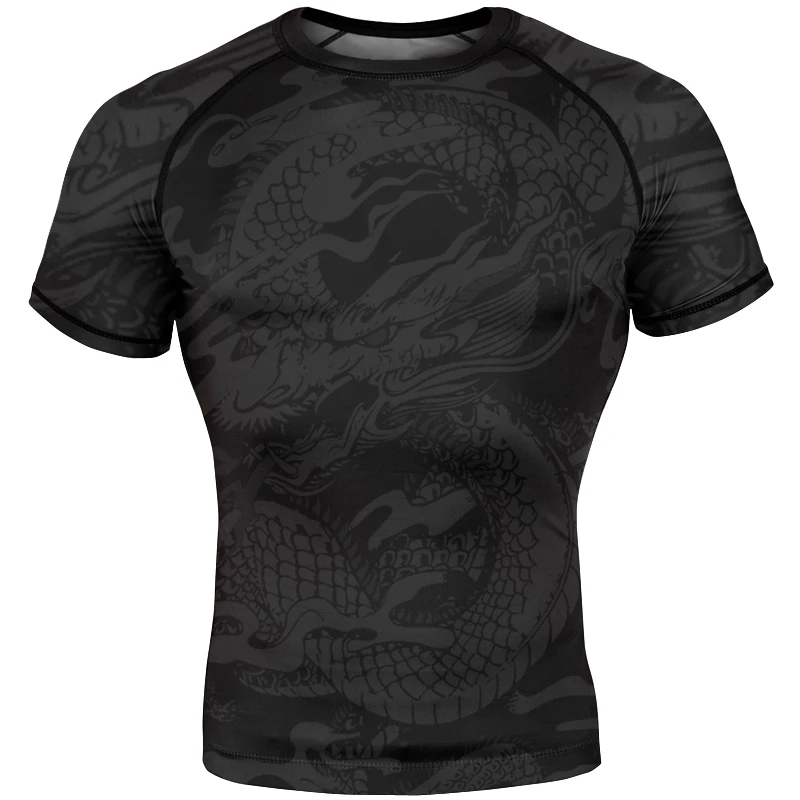 Sports Apparel Mens T Shirt Mma Clothing Boxing Compression Shirt