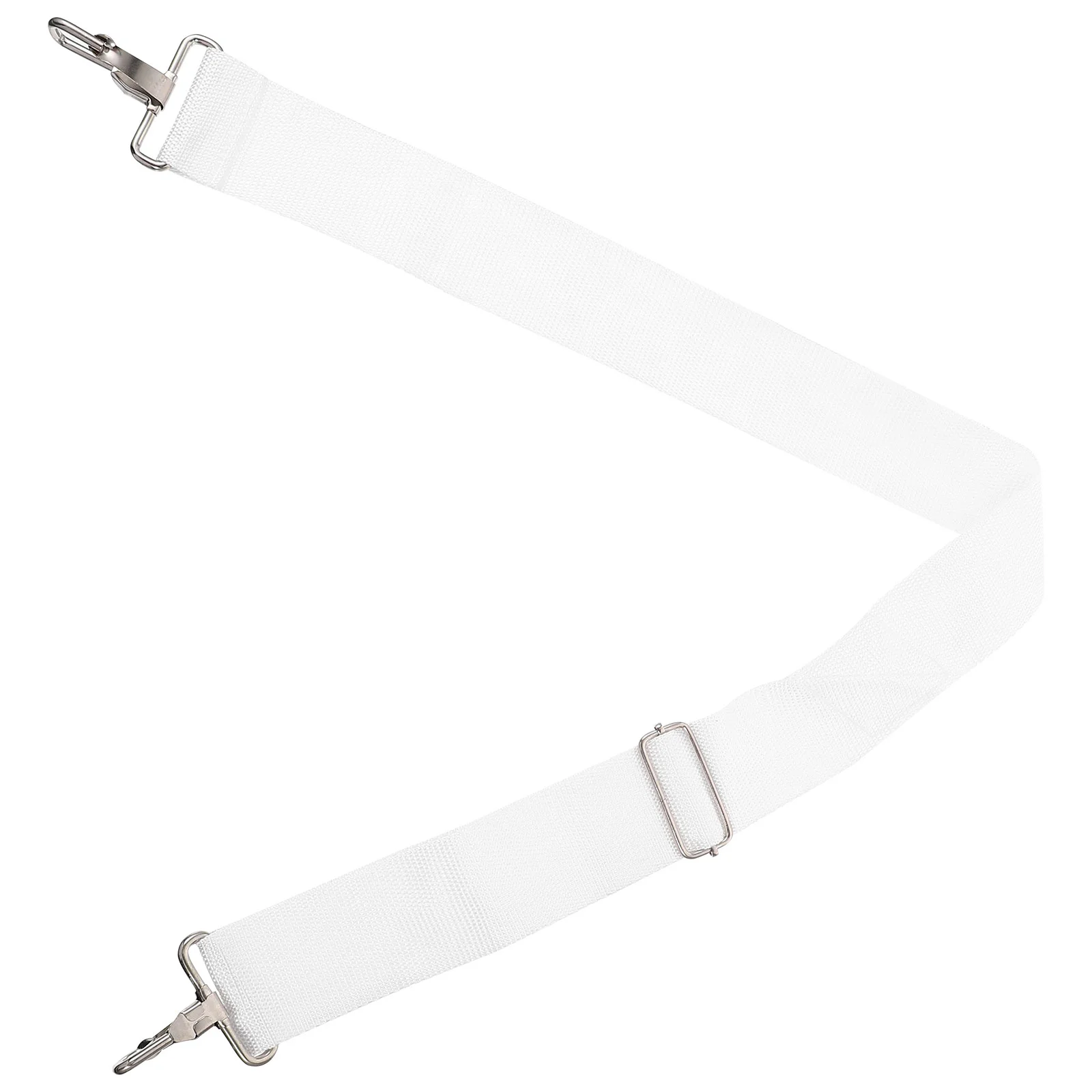 

Snare Drum Strap Adjustable Nylon White Snare Drum Shoulder Sling Strap Belt Percussion Accessories
