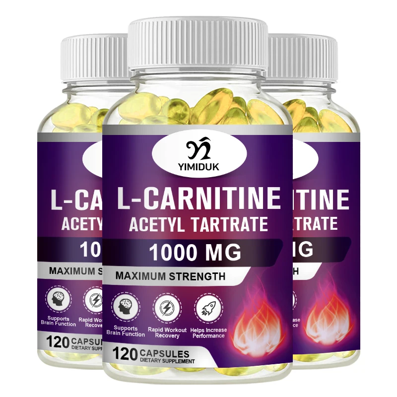 

Acetyl L-Carnitine - High Potency Supports Natural Energy Production, Sports Nutrition, Supports Memory & Concentration