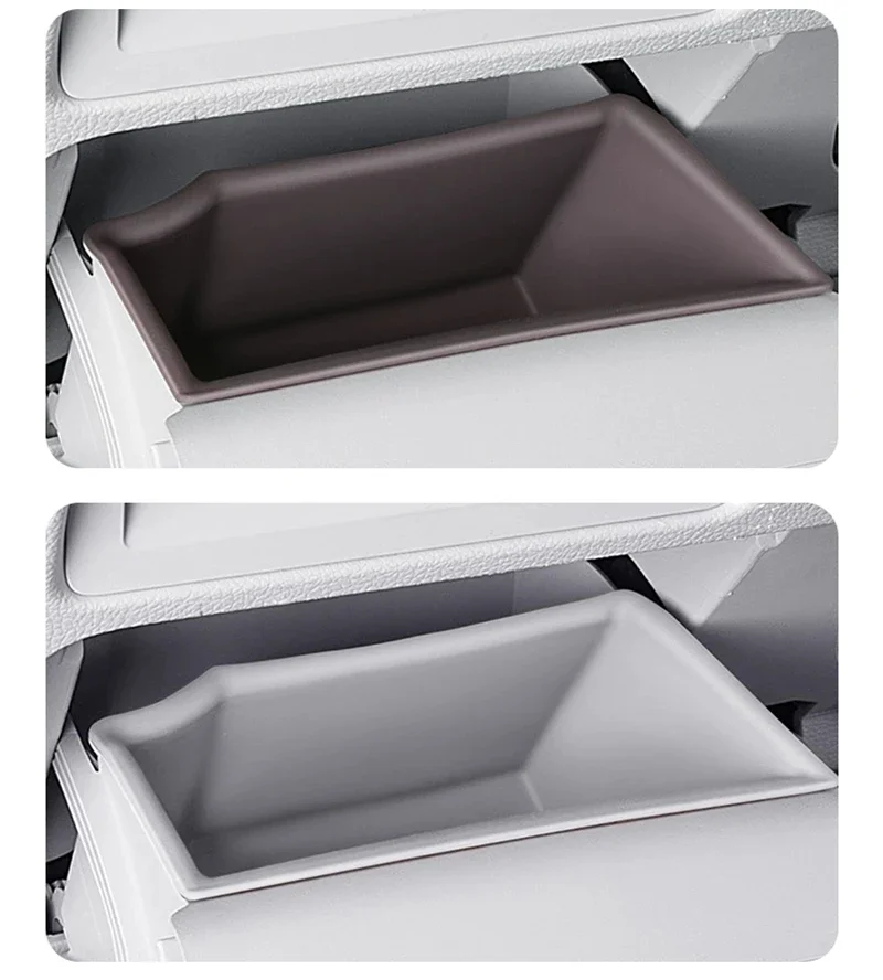 For Byd Song Plus Seal U Dmi Ev 2020-2025 Steering Wheel Front Storage Box Multifunctional Silicone Waterproof Protective Case