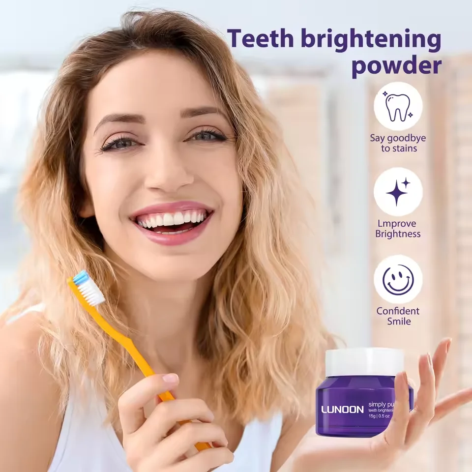 Teeth Whitening Powder Remove Plaque Stains Oral Hygiene Bleaching Dental Tools Tooth Care