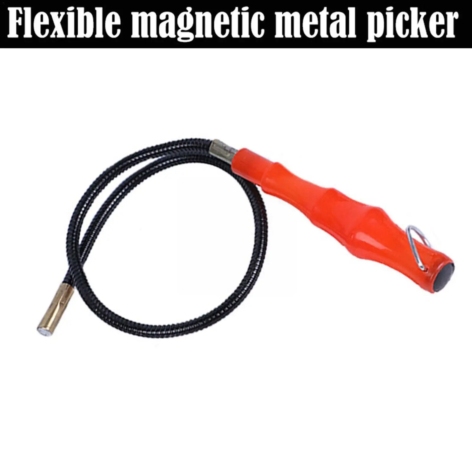 

Bendable Magnetic Pickup Tool Metal Flexible Pick Up Magnet Grabber Portable Hand Suction Tool Tools Grip Bar Spring W7H2