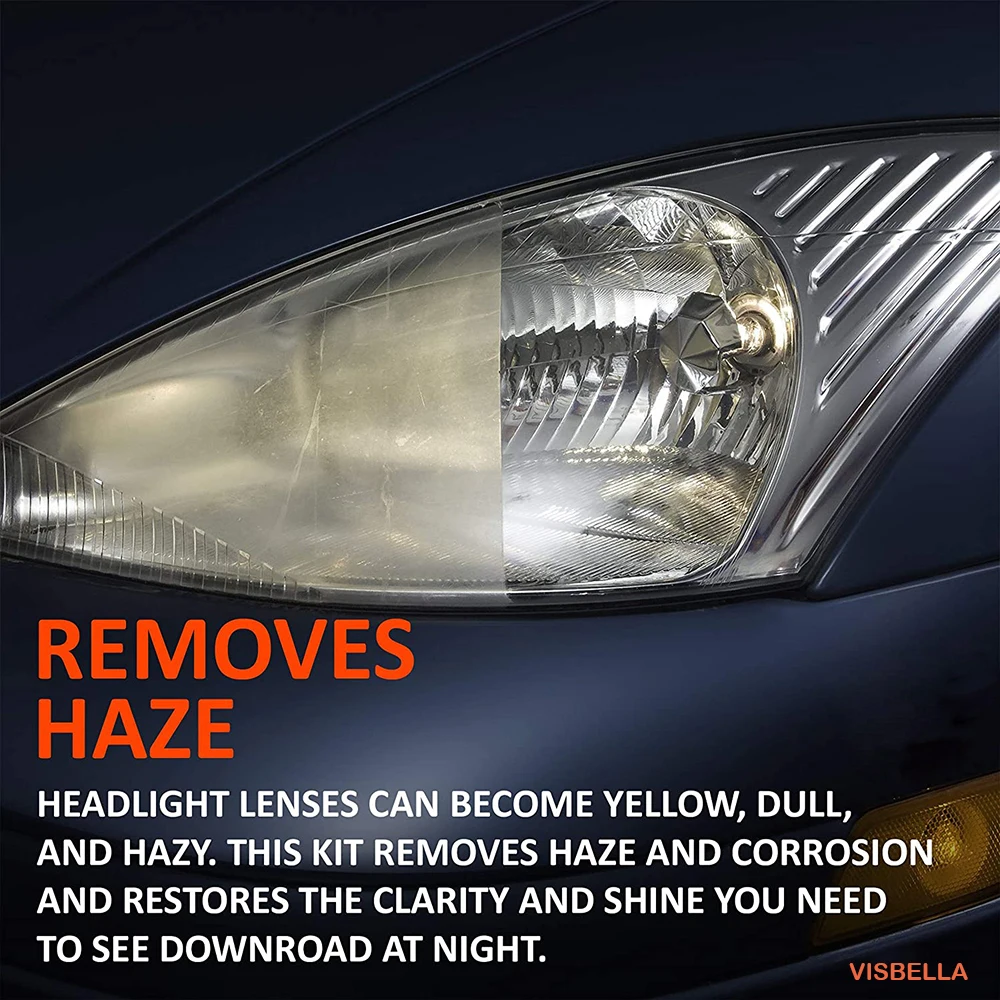 Car Headlight Restoration Polishing Kits Headlight Cleaner Protects  Headlight From Reoxidation Car Light Polisher Cleaning Paste - AliExpress