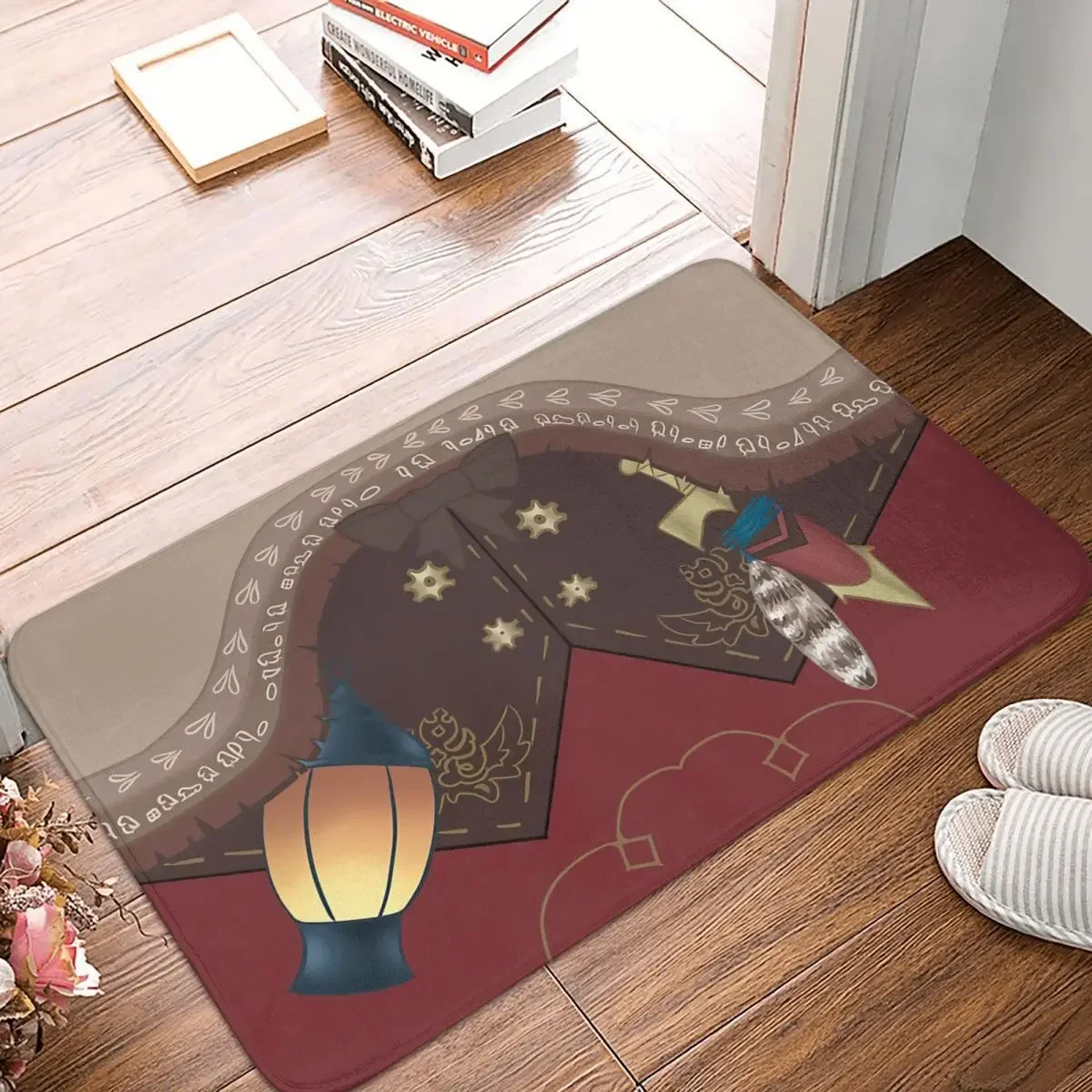 

Hololive Production Fictitious Virtual Youtuber Vtuber Anti-Slip Rug Doormat Mat Livestreaming Forgetful Owl Floor Carpet