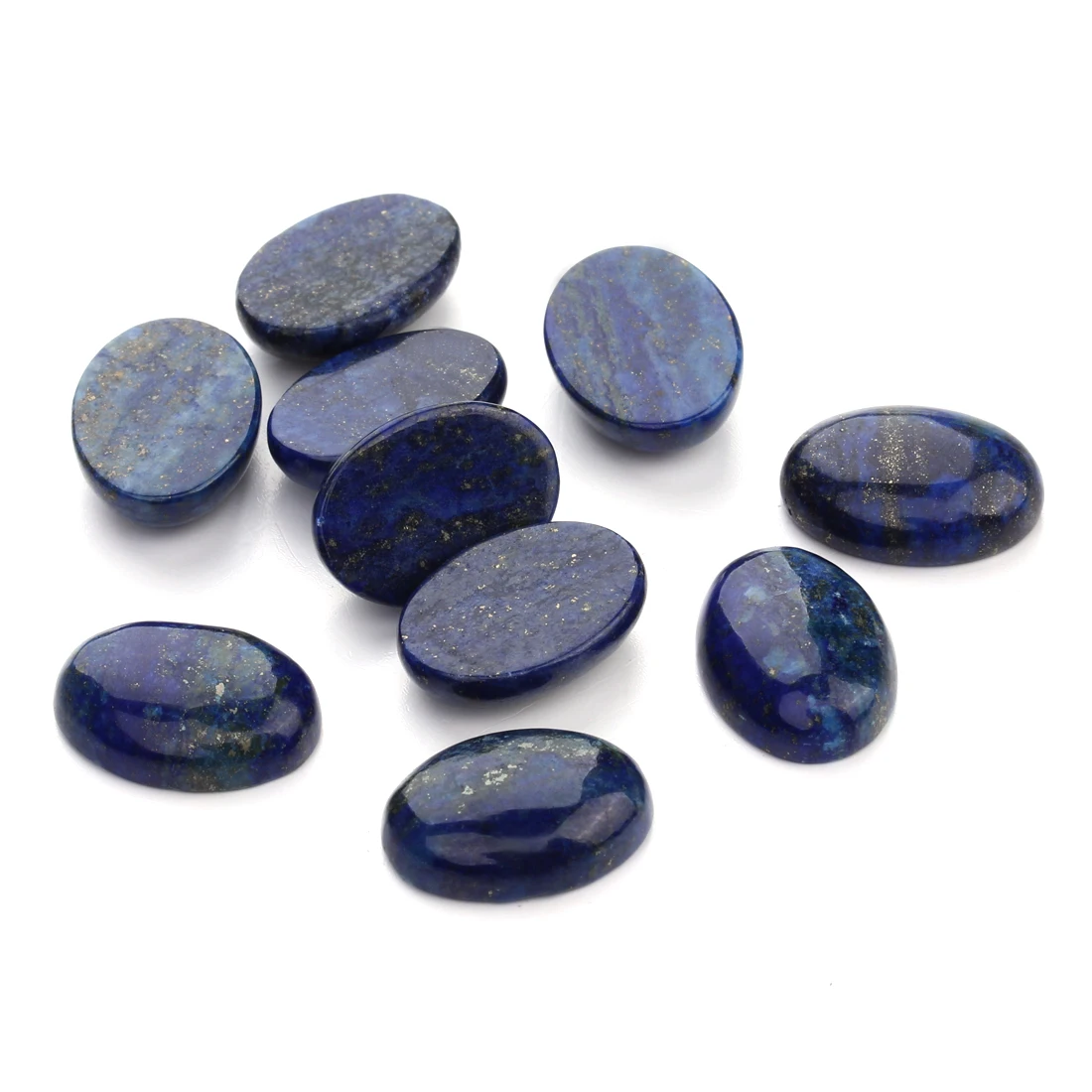 Natural Stone Oval Cabochon Beads