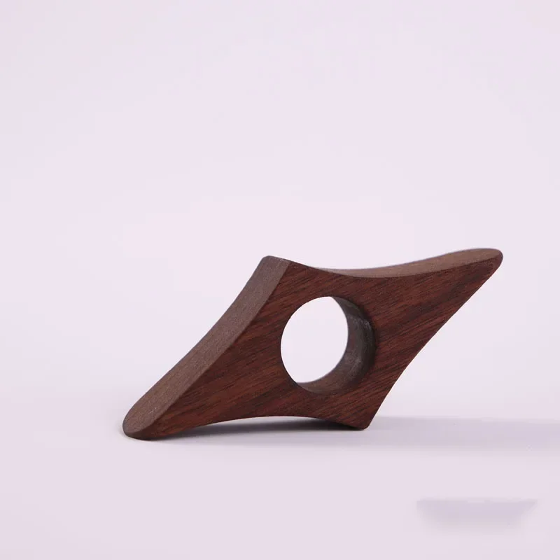 Solid Wooden Thumb Bookmark One Hand Reading Thumb Book Support Book Page Holder Convenient Bookmark Lovers Reading Aids Tools
