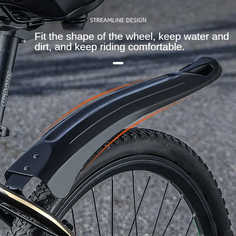 Mountain Bike Fender Set MTB 26-29 universal Mudguard Widen Extension Mud Protector Screw Fixed MTB Bicycle Accessories Bicycle Fender