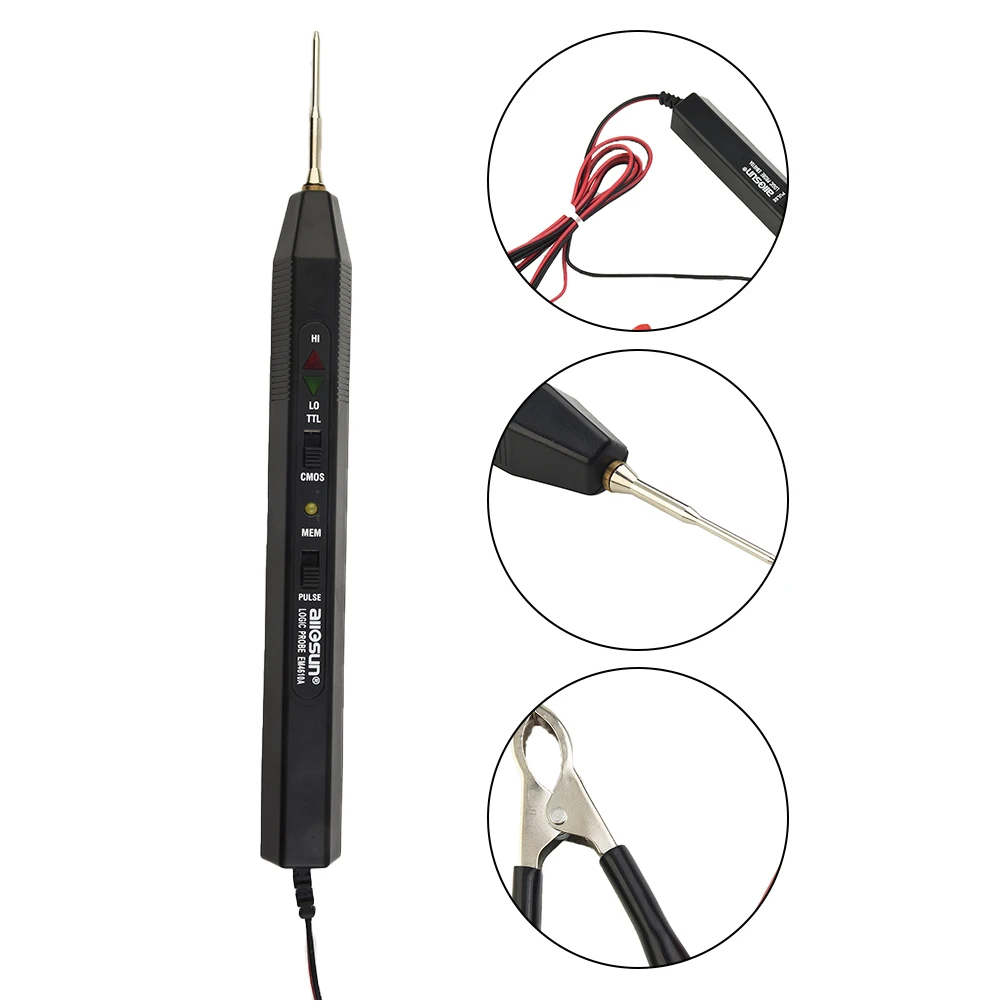 Logic Probe Levels Pulse Detector Auto Test ±220VAC/DC 20Mhz 5 To 15VDC
