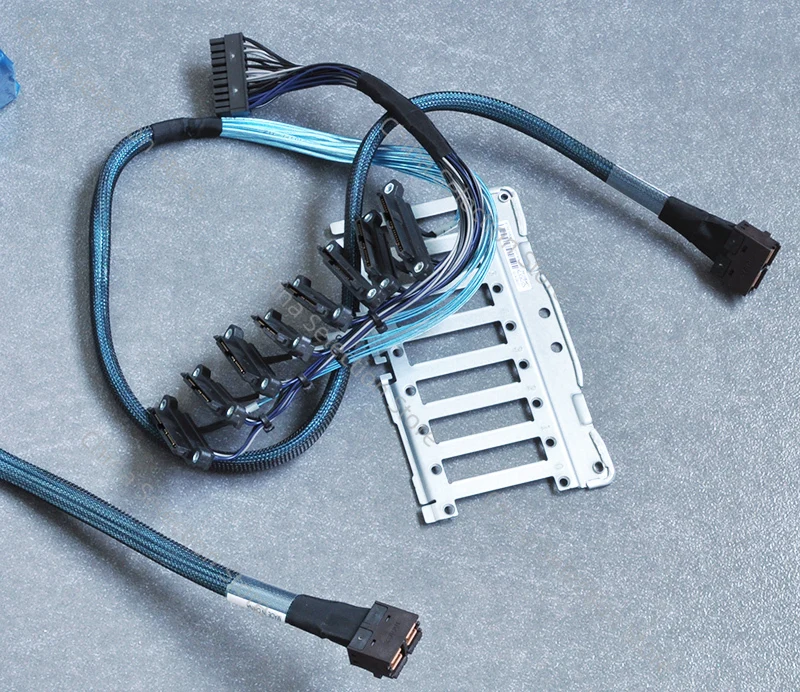 12G Mini SAS Cable 2 SFF8643 To 8 SAS 29P 8482 Server Main Board 2 Tow 8