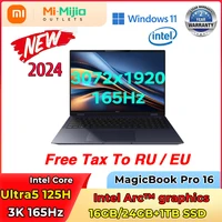 HONOR MagicBook Pro 16 Gaming Laptop Ultra5 125H 16G/24G 1T SSD Intel Arc graphics 3K 165Hz Screen 16-inch Design Al Notebook 1