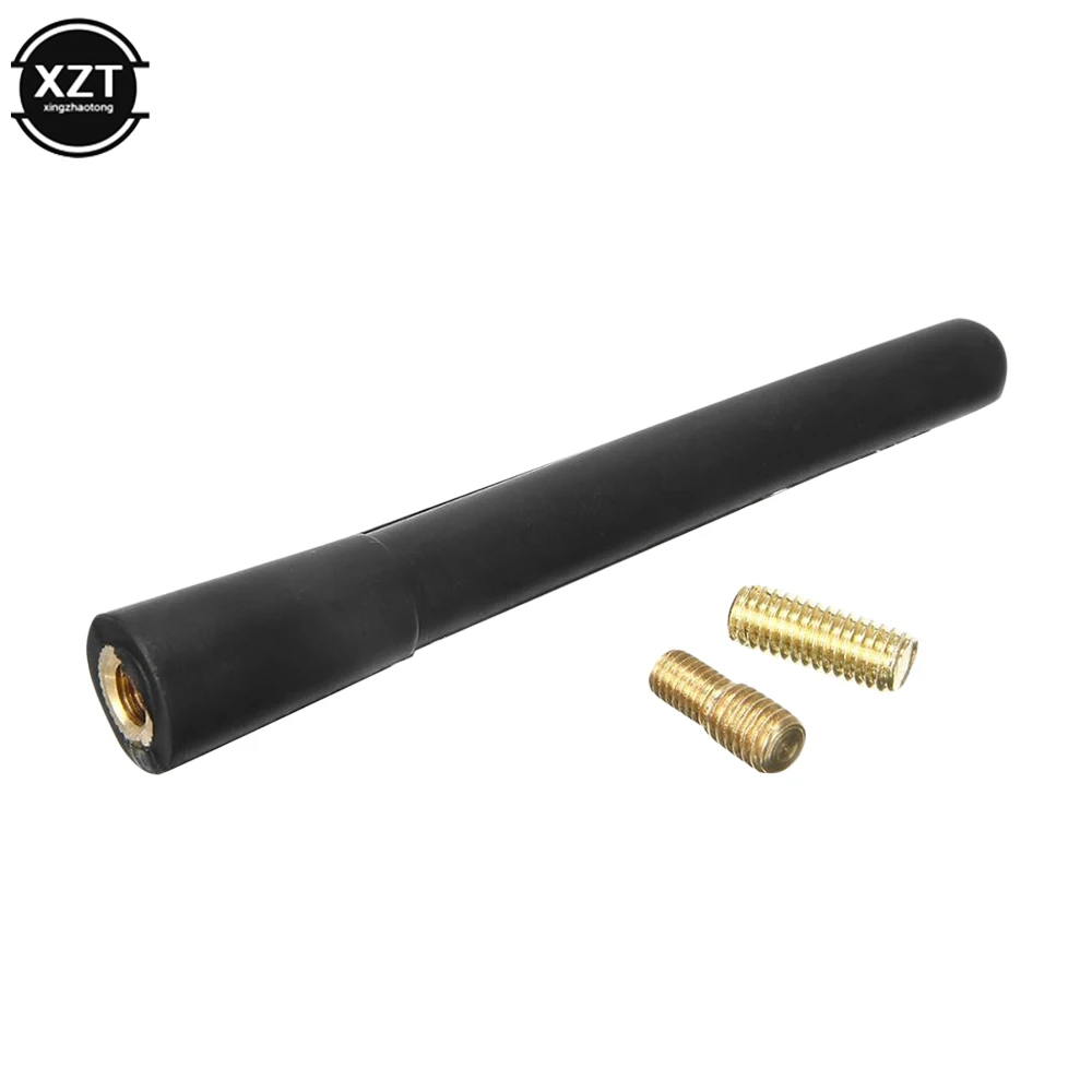 

Strong Radio Roof Mount FM AM DAB Black 6.5cm Length Auto Universal With Screws Car Antenna Mini Short Vehicle Accessories