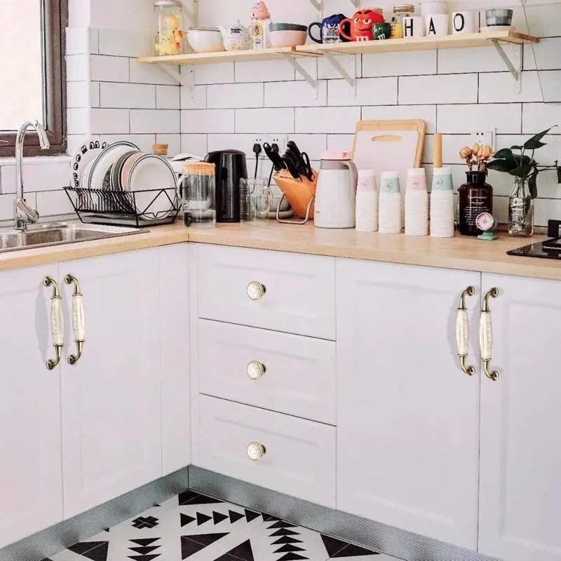 YM مقبض رخامي حديقة السيراميك المطبخ خزانة خزانة م...