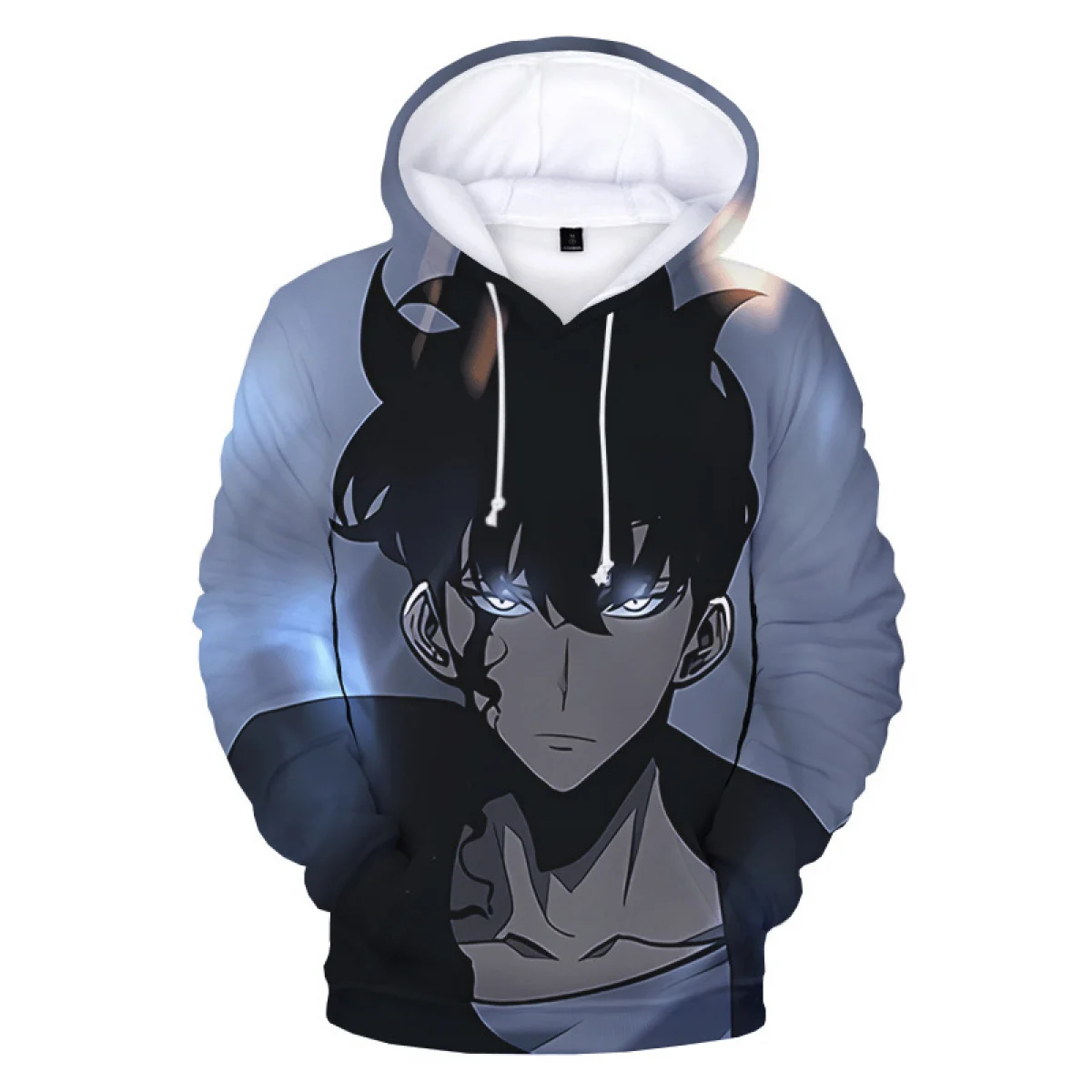 thumbnail image 1 of Sudadera con capucha y estampado 3D de Anime Solo Leveling, sudadera informal de Halloween, ropa de calle, hip hop, para hombre y mujer, 1 of 5