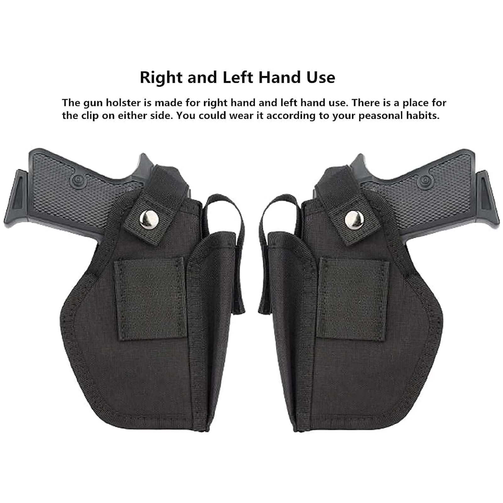 Fondina Nascosta IWB/OWB - Per Pistole Compatte Come Glock E S&amp;W