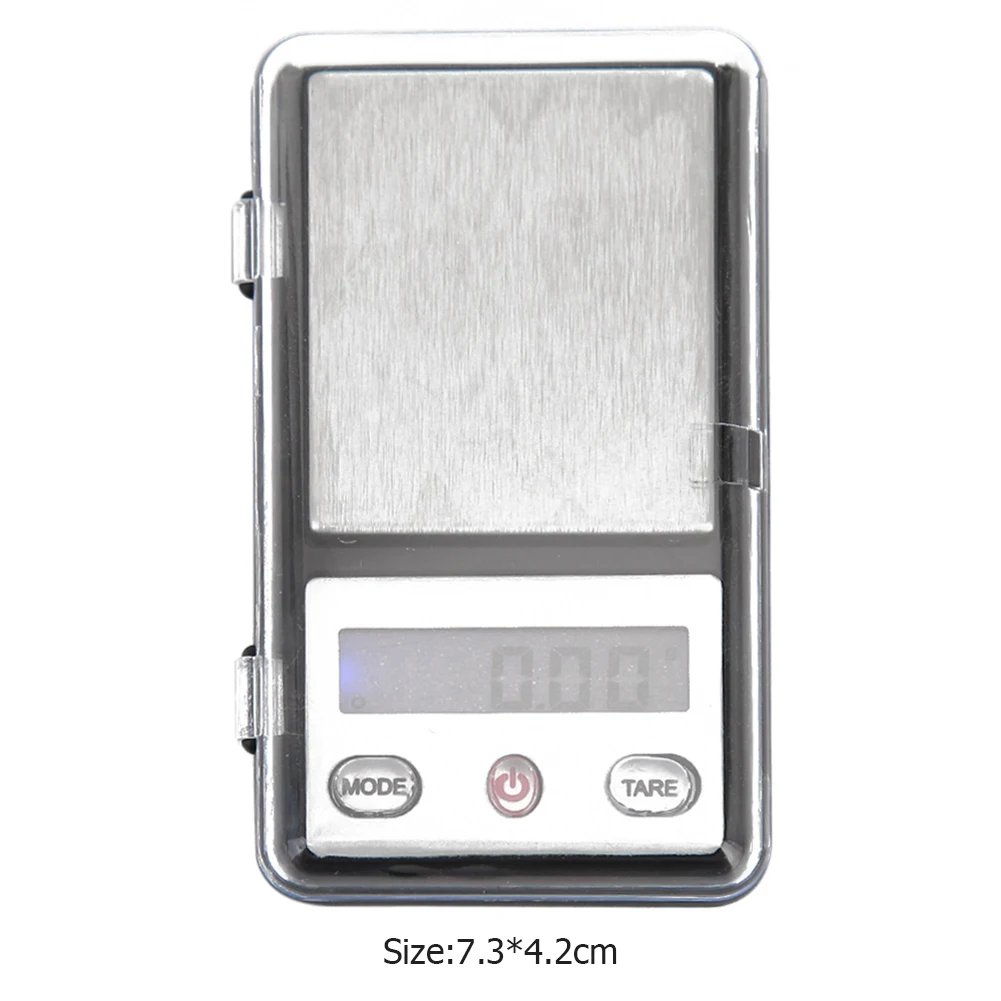 1-5pcs 200g/0.01g High Accuracy Medicinal Food Jewelry Kitchen Scale Electronic LCD Display Scale Mini Pocket Digital