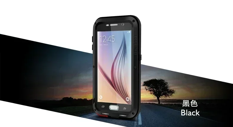 LOVE MEI Heavy-Duty Armor Resistant Metal Case - Universal Fit
