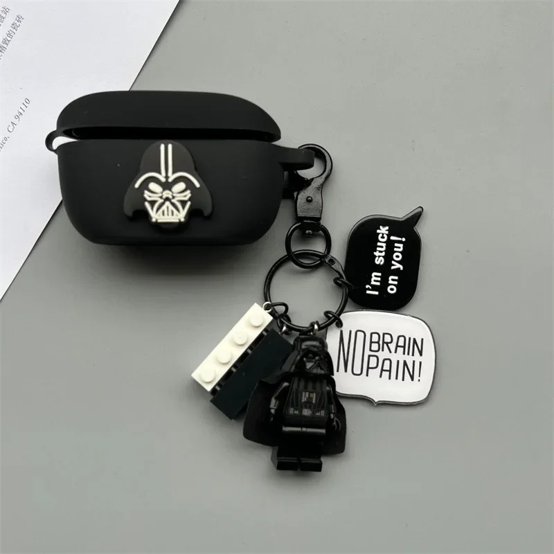 Cartoon Silicone Soft Protective Keychain Case