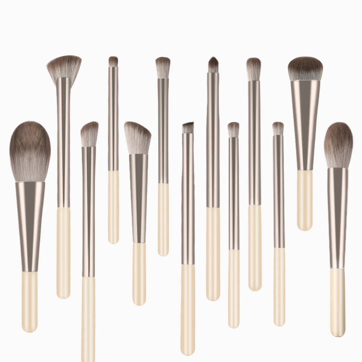 13sunseriesmakeupbrushsetfullsetofsofthairConcealerBrush
