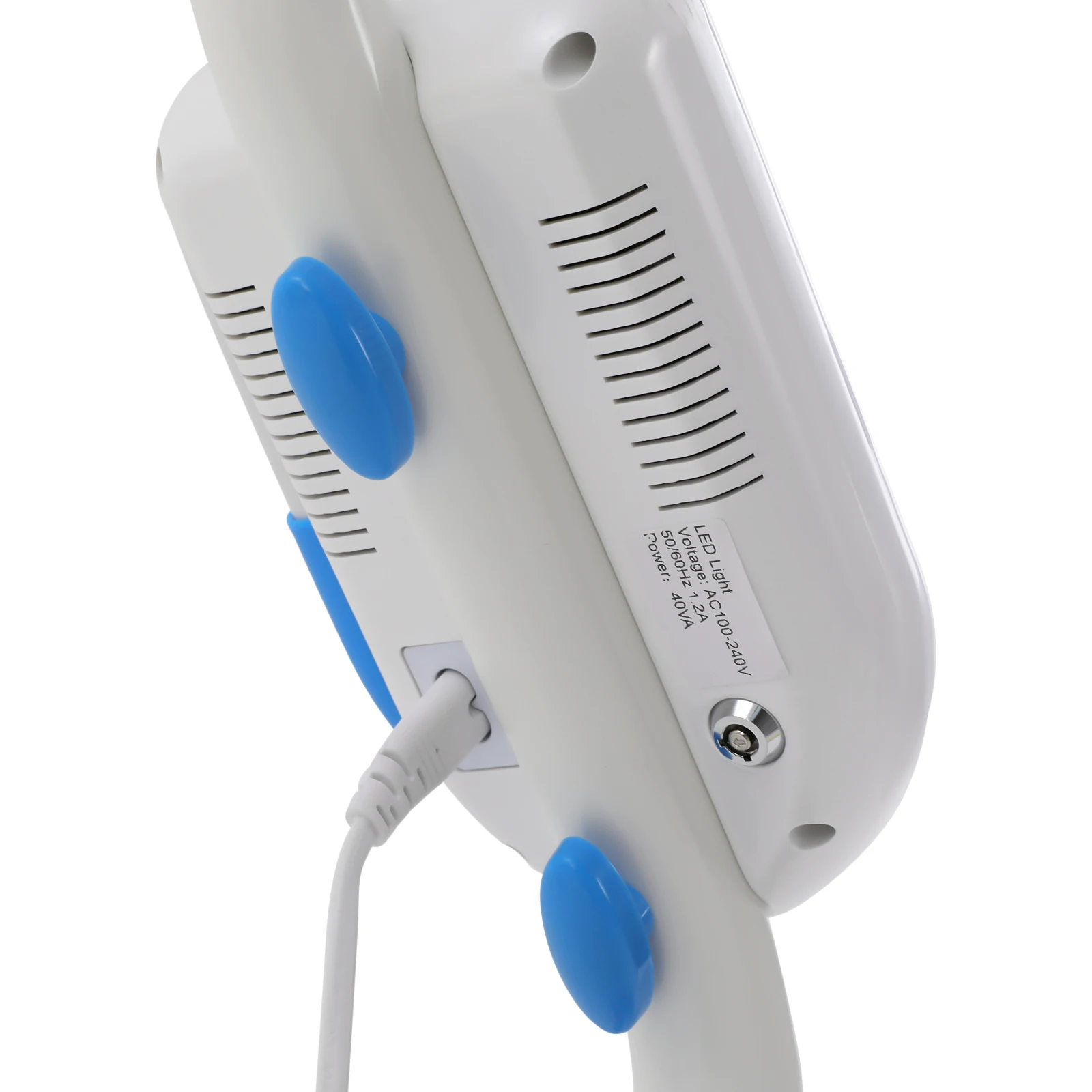 Bodenstehendes LED-Aufhellungsgerät 3 Lichtmodi Blau Rot Lila Licht 1-30min Zeitschaltuhr 40VA Höhenverstellbarer Arm – Detail 4
