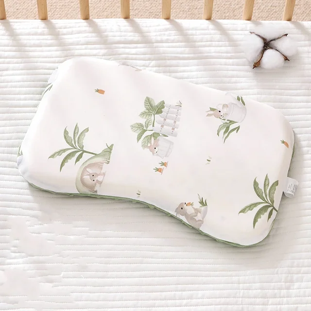 Children Bean Pillow Infant 6 Months 0 to 3 Years Old Kindergarten Rectangular Pure Cotton Comfort Pillow  All Season Use 2