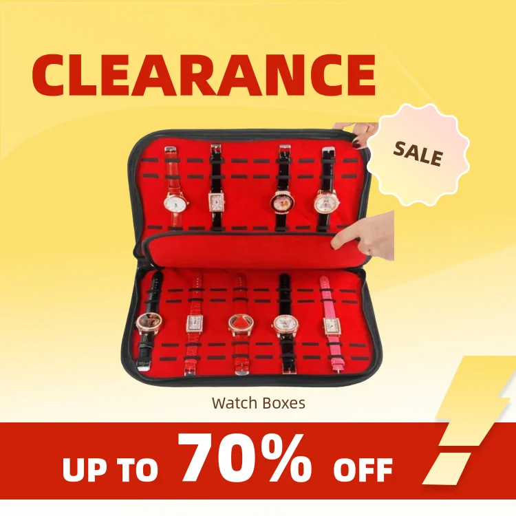 Watch Storage Box 20 Slots Watch Box Organizer for Men Leather Watch Storage with Zipper Closure Band Organizer