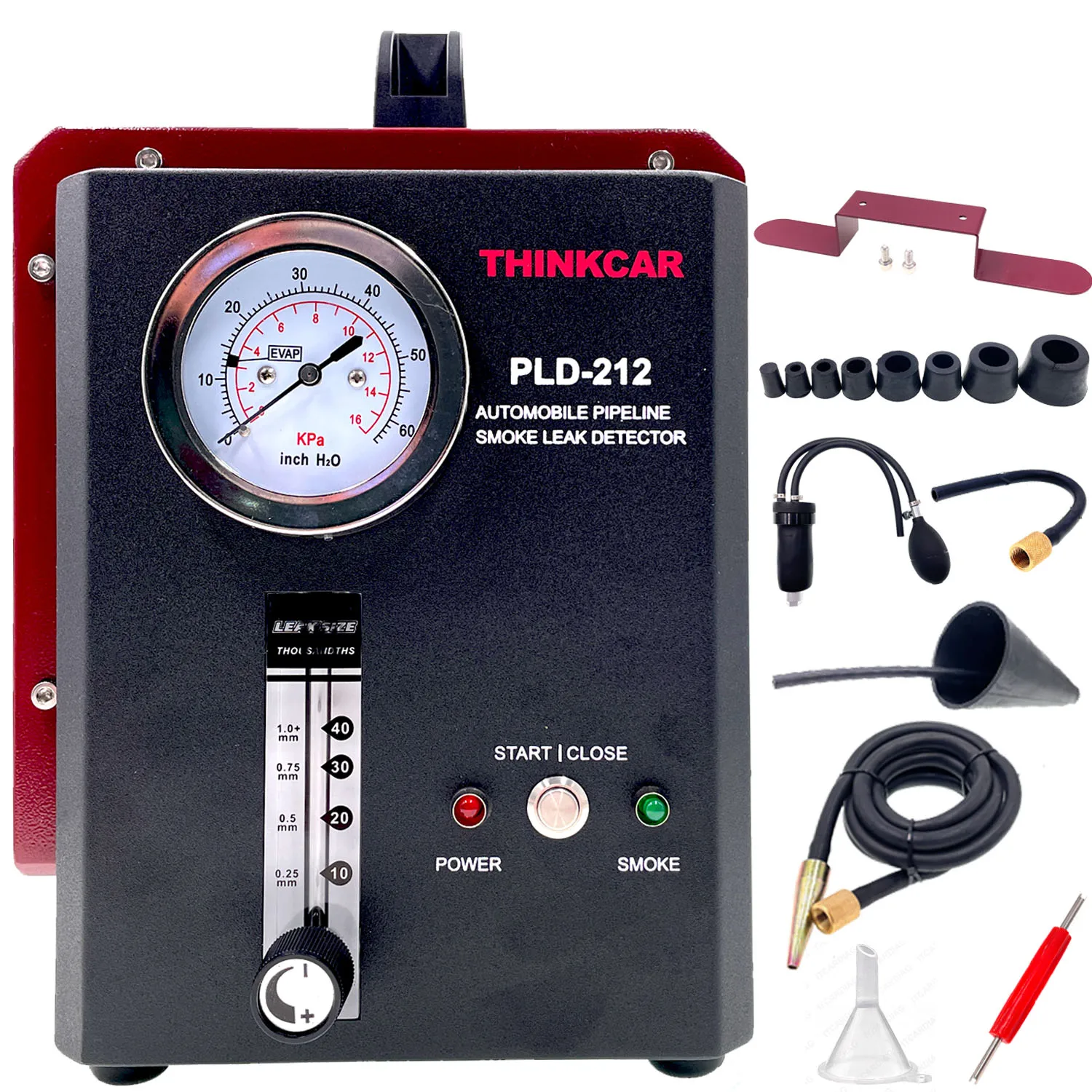 ThinkCar PLD212 PLD 212 Auto Pipeline Car Smoke Leak Detector Analyzer 12V Automotive Support Turbo Mode