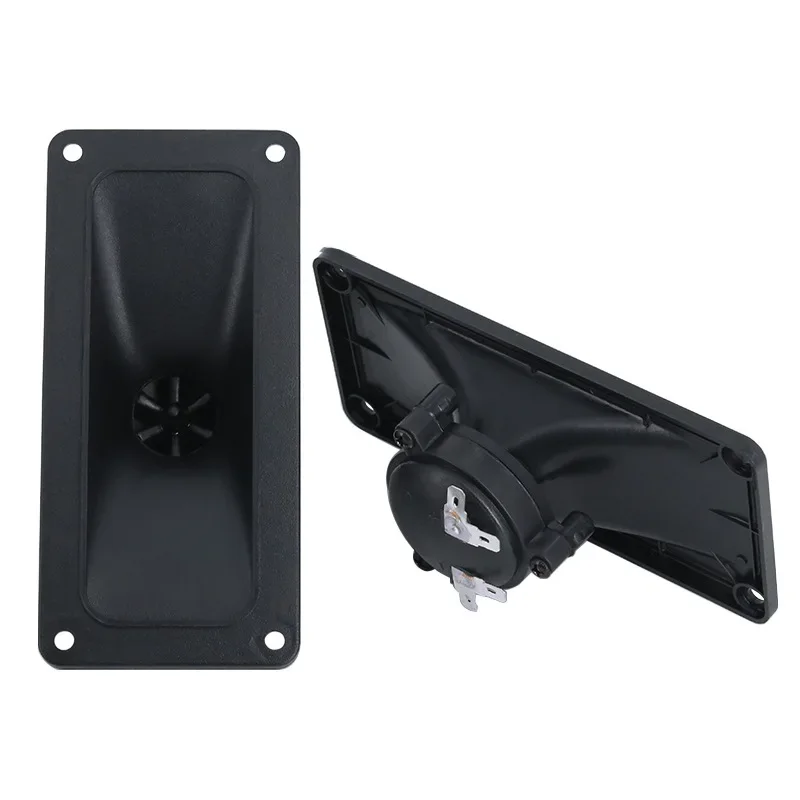 Tweeter à Pavillon Piézoélectrique - 2 Pièces - 75W/150W - Large Dispersion 3-20 KHz - Pour Sono, DJ, Voiture, Nichoir