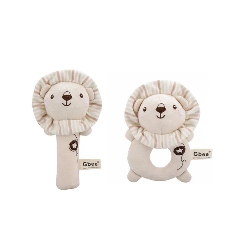 Organic Cotton Baby Rattle 5