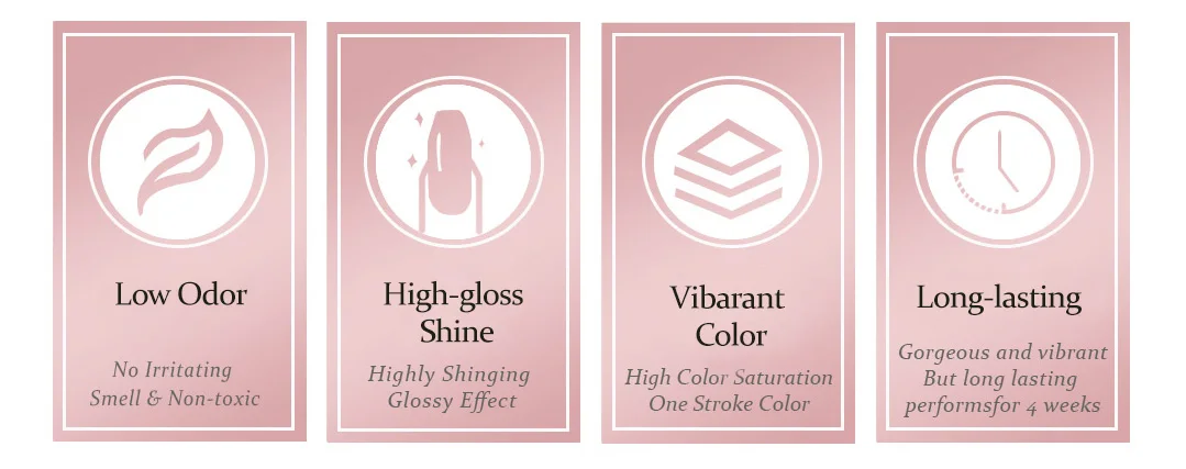 Description Picture 4 of itemGel Nail Polish Set Kit Semi Permanent Gel Varnish 8PCS Nails Art Polish Soak Off Uv Led Nails Box DIY Nail Base Coat Accesorios