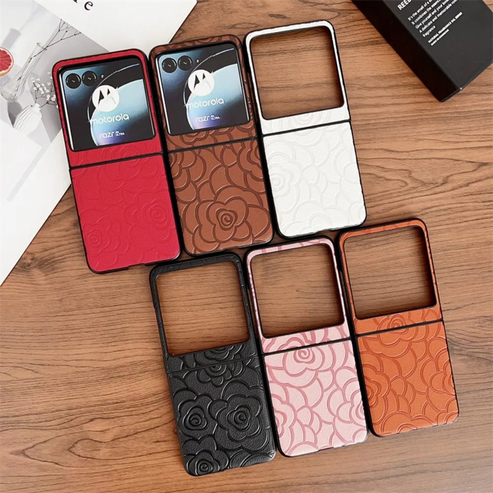 Flower Leather Shockproof Phone Case - Ultra Protective Cover