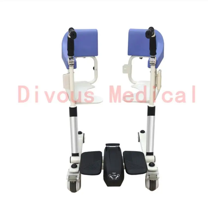 Free Shipping electric lift elderly care bath chair bathroom transfer wheelchair 5