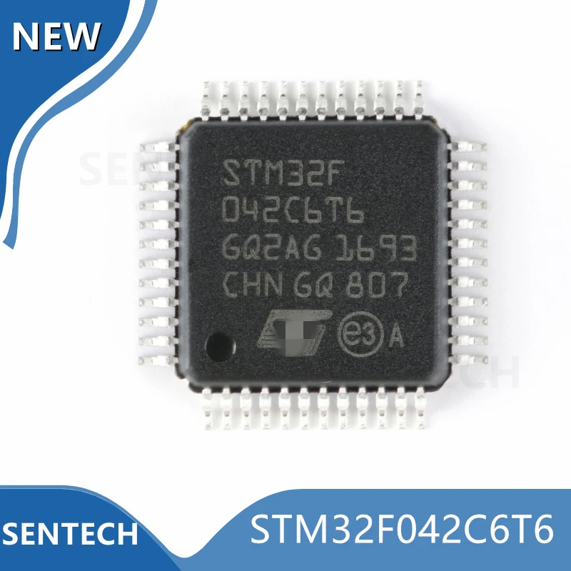 

5 шт./партия, микроконтроллер STM32F042C6T6 STM32F042