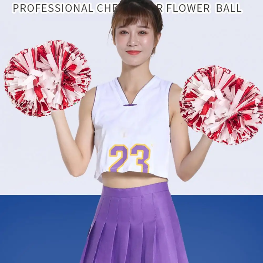 Long-lasting Hand Flower Cheerleading Pom Poms Vibrant Cheerleading Pom Poms Colorful Squad Hand Flowers for Parties Events