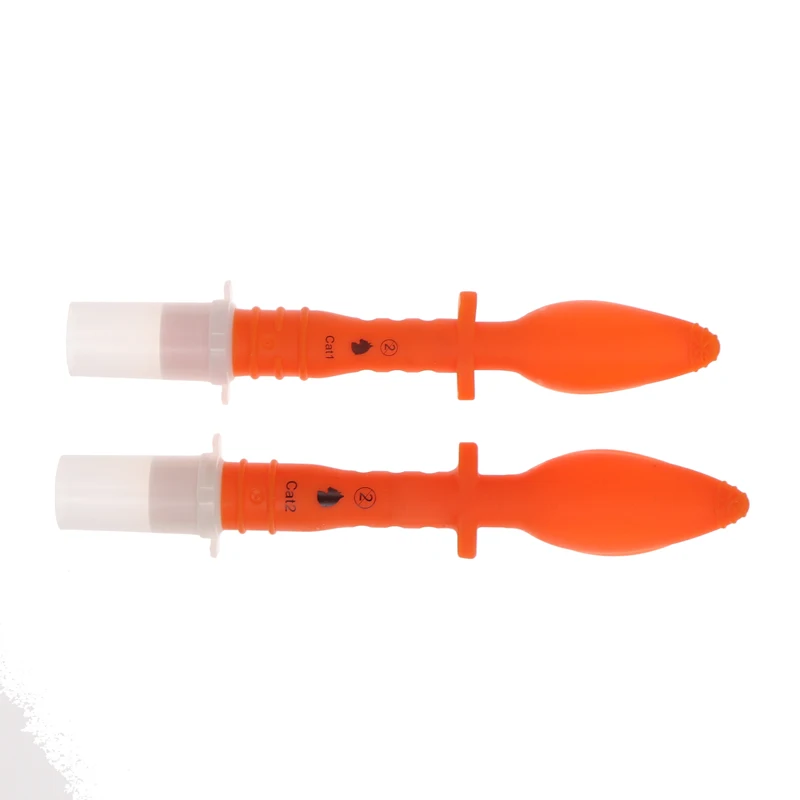 Tierarzt Cat Dog Rabbit Blind Intubation Tube Supraglottic Airway ET Medical Soft Gel Set anesthesia breathing tube,disposable tracheal tube,disposable endotracheal tube holder