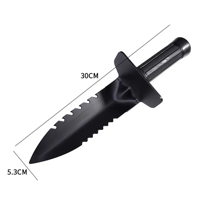 Steel Garden Shovel Portable Shovel Multifunction Stainless Steel Survival Spade Trowel Camping Outdoor Dig Soil Tool Dropship 5