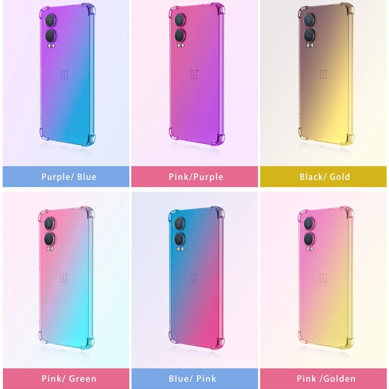 Shockproof Gradient TPU Case – Premium Protective Cover s Coque Capa