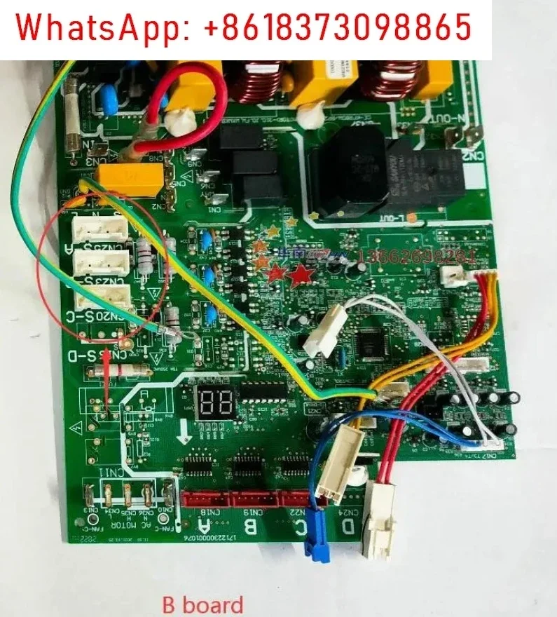 New Midea air conditioning motherboard CE-KFR80W/BP2T4N1(AC MOTOR)-310 17122000002666 17122300001076