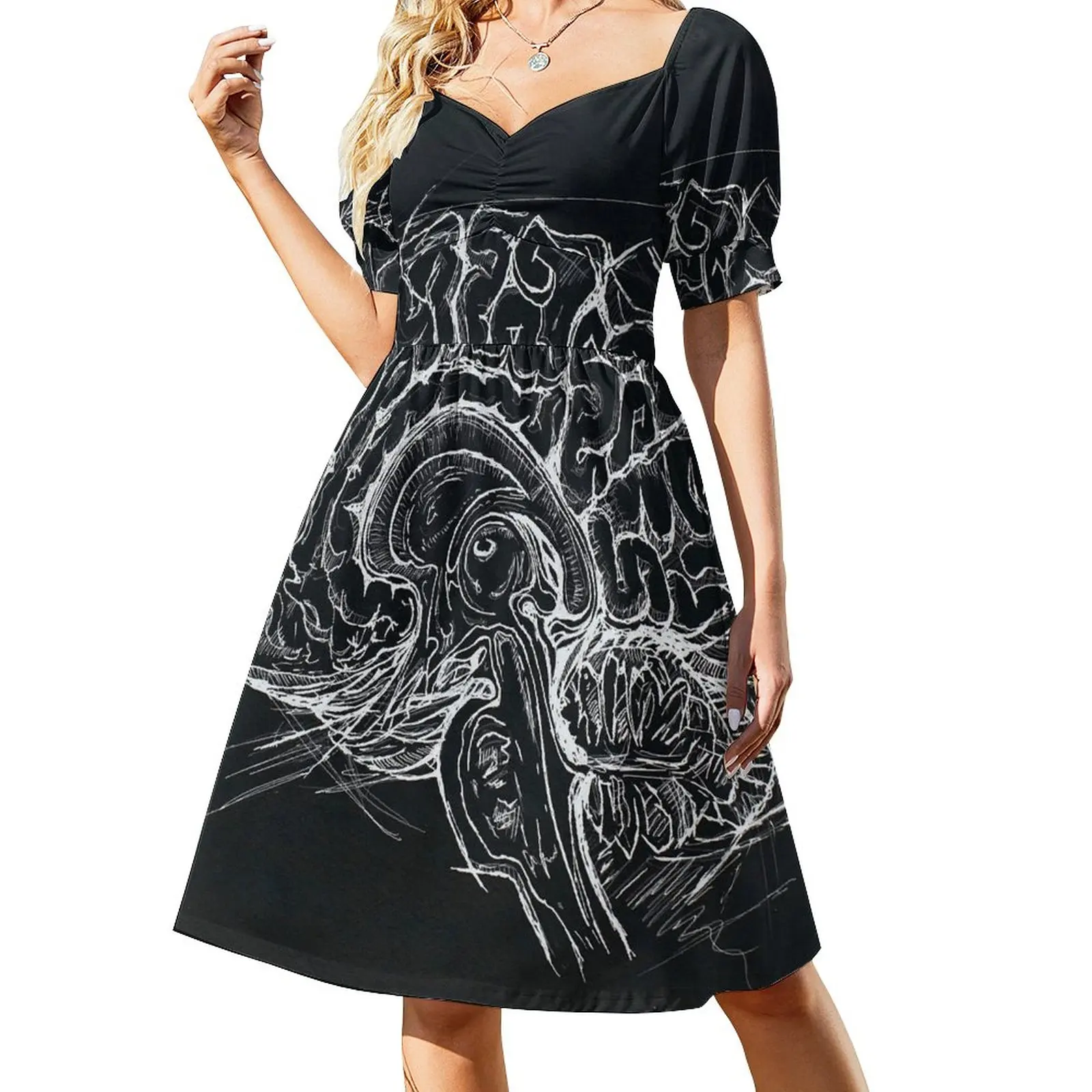

Brain Sleeveless Dress summer dress for women 2023 dresses summer woman 2023