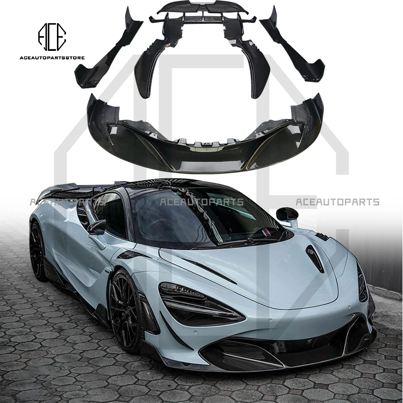 Car Accessories Carbon Fiber Rear Engine Cover Trim Panel For McLaren 720s  OEM Style Real Carbon Auto Parts - AliExpress