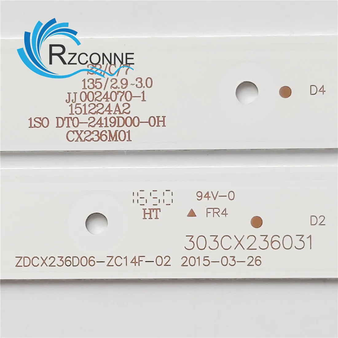 Tira Retroiluminação Led Lâmpada para Neo Lef2419d Zdcx236d06-zc14f02 303cx236031 Tf-led24s48t2 Jl.d24061235-006bs-m_v01 - Imagem 6