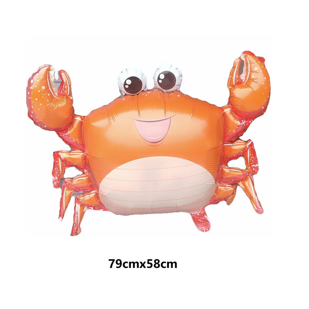 Große meeres tiere Folien ballons Hai Fisch Helium Luft Globos Baby party Geburtstags feier Hochzeits dekorationen Ozean Thema Ballons – Detail 15