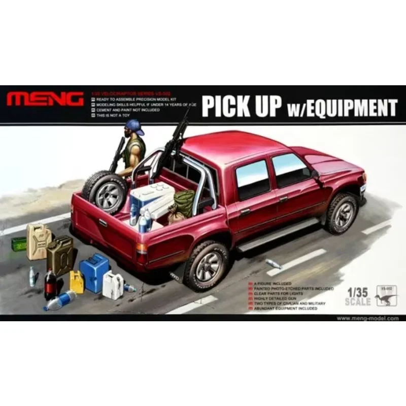 Maquette MENG Model 1/35 HS-001 Middle Easterners - 4 Figurines Militaires - Kit Plastique à Monter