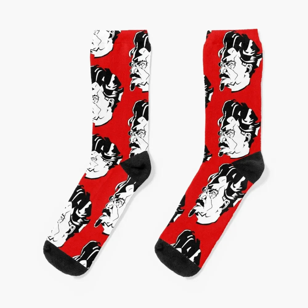 

Leon Trotsky Socks warm winter shoes Men Socks Women's