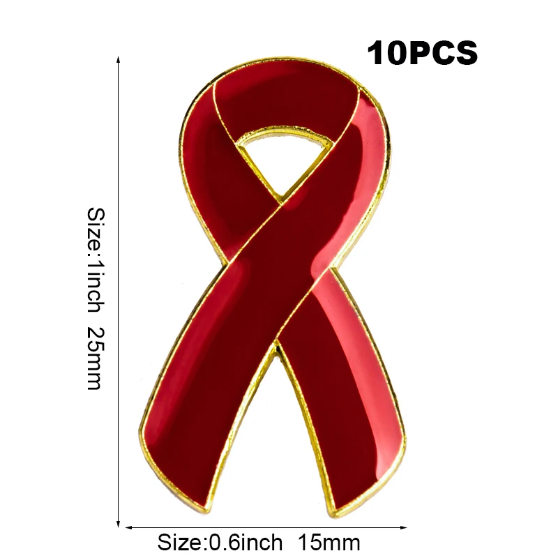 10 Broches Ruban Rose Octobre - Cancer Du Sein - Avec épingle à Nourrice - Pour Sensibilisation, événements, Soutien