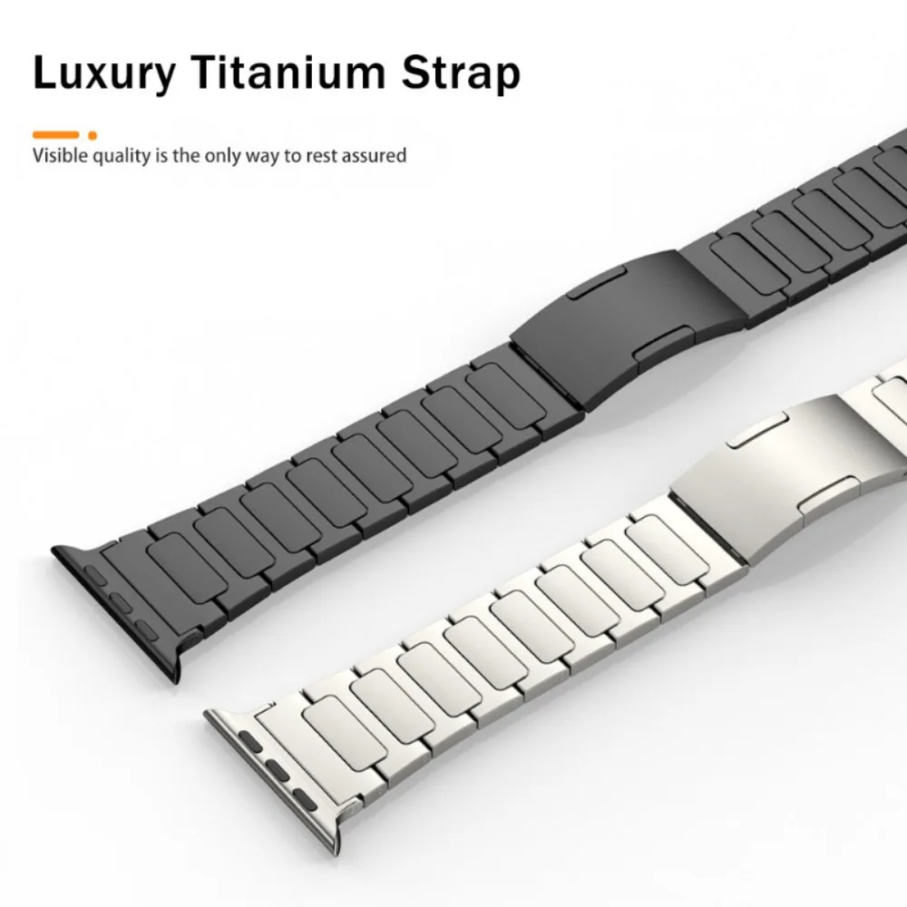 Premium Titanium Apple Watch Band Bracelet Strap